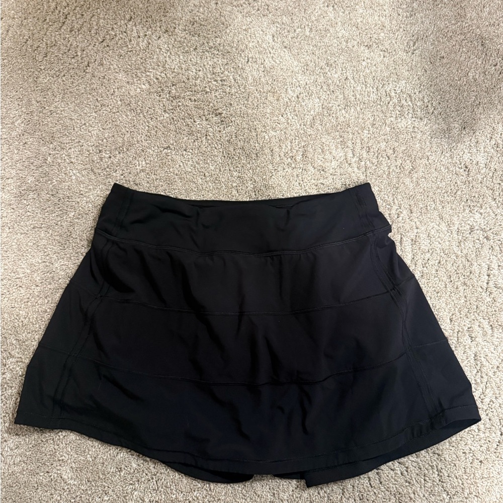 lululemon athletica Black Mini Skirt